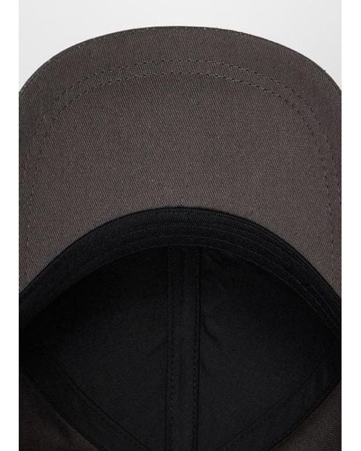 Paul Smith Brown Dark Zebra Logo Cap for men