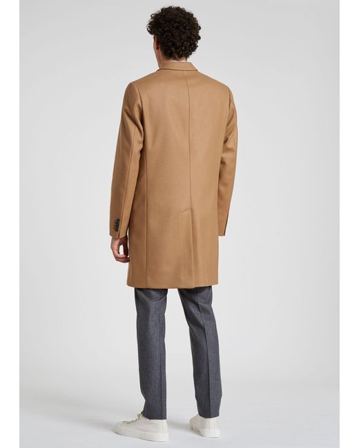 camel epsom coat