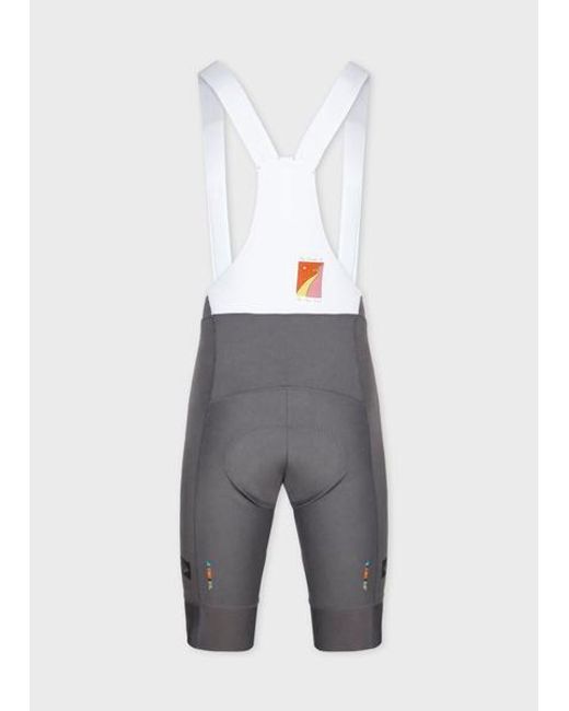 Paul Smith Blue Cycling Bib Shorts for men