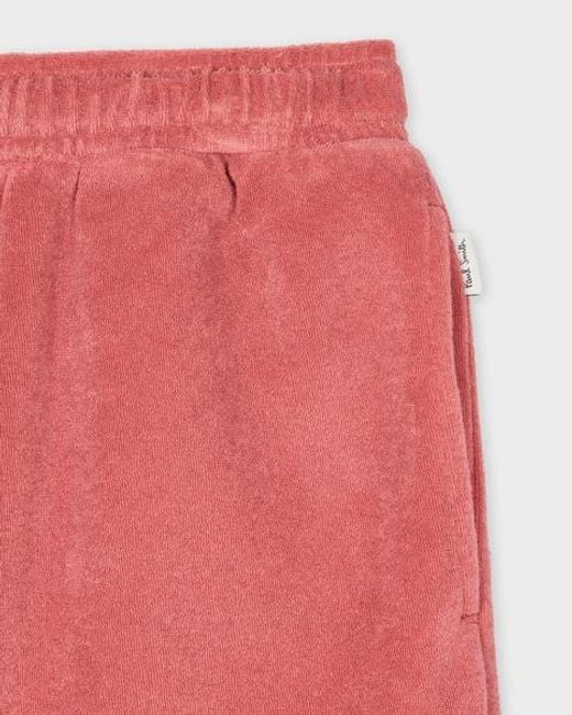Paul Smith Red Towelling Shorts