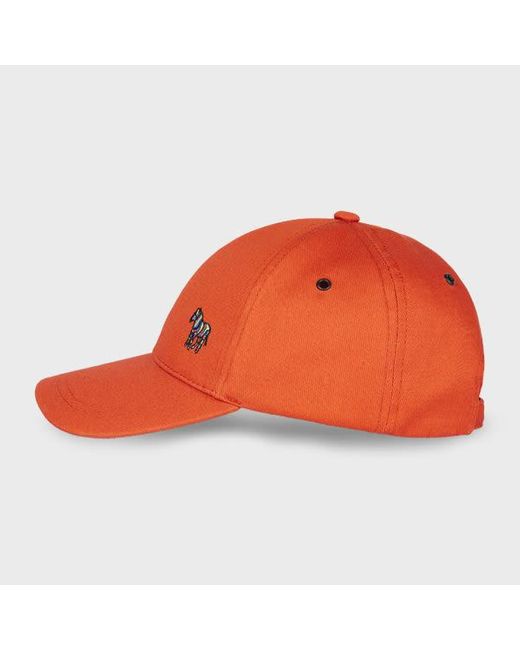 Paul Smith Zebra Baseball Cap in Black for Men