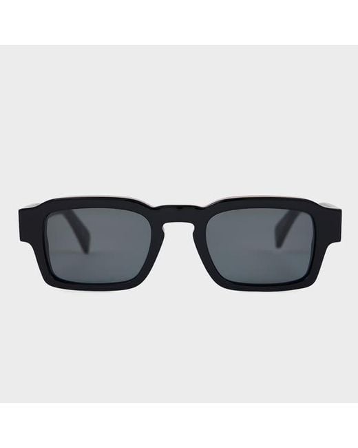 Paul Smith Black 'Latimer' Sunglasses