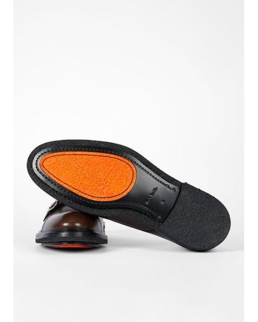Paul Smith Brown 'Temple' Shoes for men