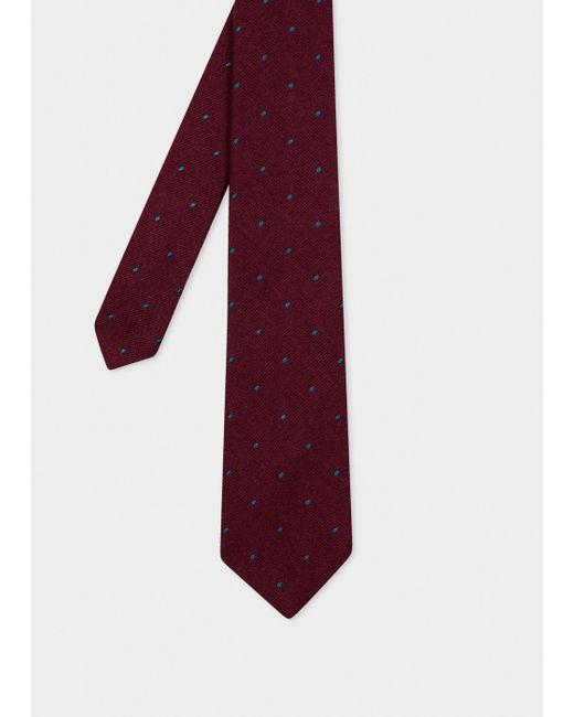 paul smith purple tie