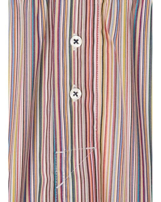 Paul Smith Pink 'Signature Stripe' Cotton Boxer Shorts for men