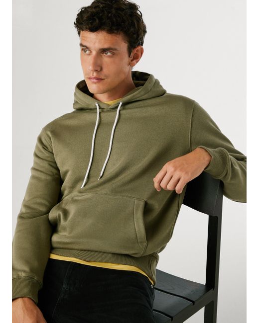 Sudadera espalda estampada fit regular Pepe Jeans de hombre de color Green