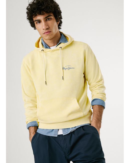 Sudadera con capucha fit regular Pepe Jeans de hombre de color Natural
