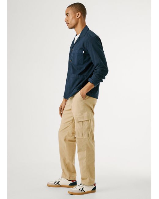 Pepe Jeans Hose Typ Cargo Regular Fit in Blue für Herren