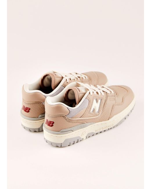 New Balance 550 Sneaker in Natural | Lyst
