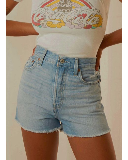 Levi's Ribcage Short | Lyst