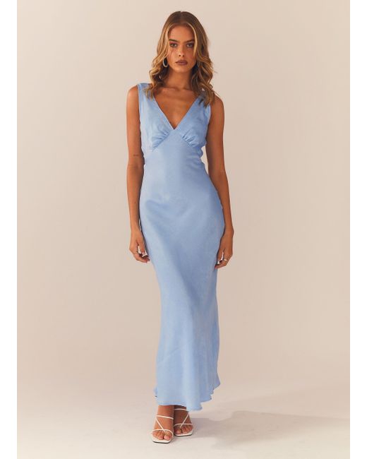 Peppermayo Loren Maxi Dress in Blue Lyst