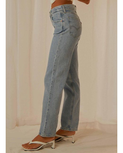 Levi's Denim Low Pro Charlie Jeans in 