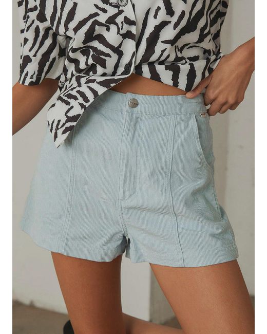 Wrangler Cotton Elastic Hi Bells Short 