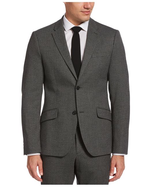 textured suit jacket