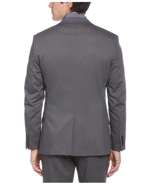 Perry Ellis Gray Slim Fit Performance Tech Suit Jacket for men
