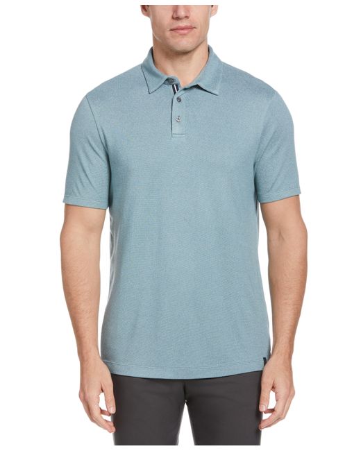 Perry Ellis Blue Marled Heather Polo for men