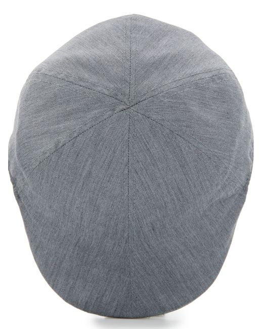 Perry Ellis Gray Textured Driver Cap for men