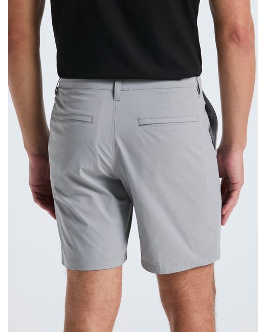 Perry Ellis Black 8" Limitless Stretch Tech Short for men