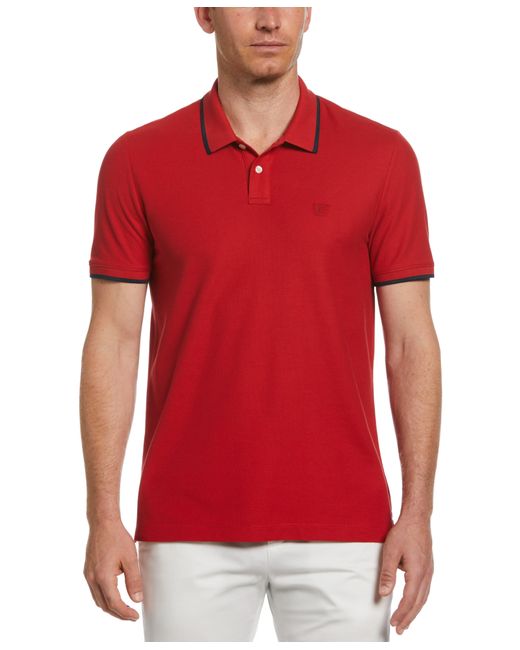 Perry Ellis Red Pique Polo Shirt for men