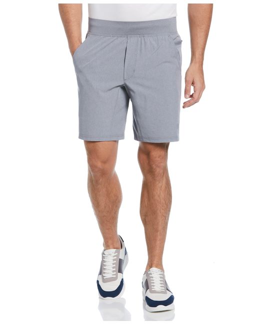 Perry Ellis Blue '9" Pull-On Stretch Short for men