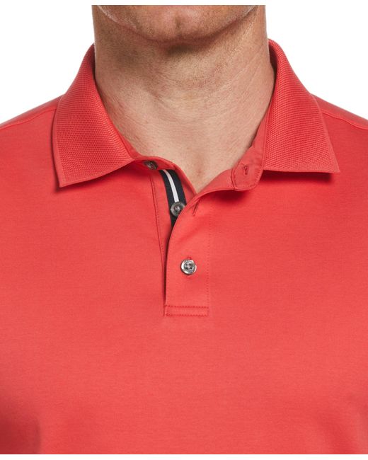 Perry Ellis Red Cool Interlock Polo for men