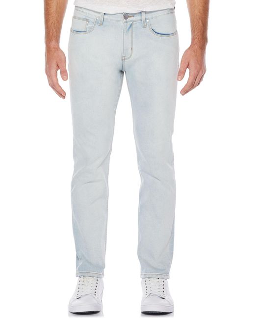 Perry Ellis Denim Slim Fit Light Wash 5 