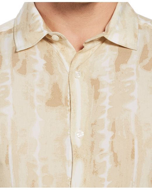 Perry Ellis Multicolor Paint Stripe Soft Long Sleeve Button-down Shirt for men