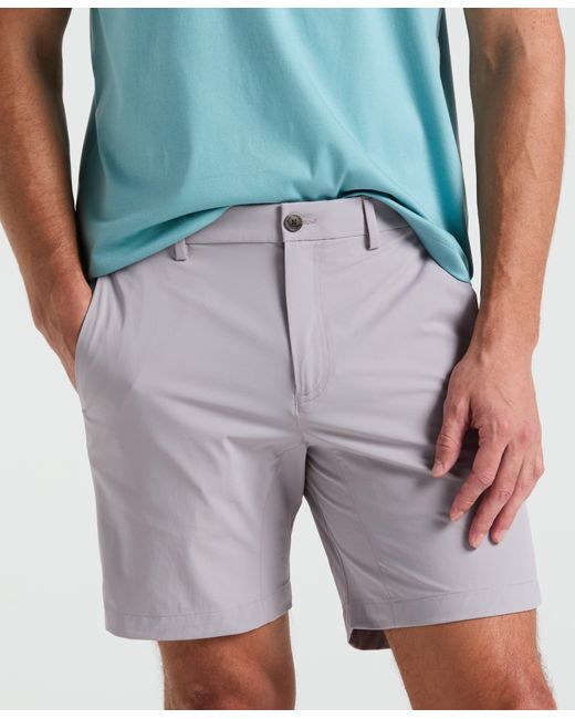 Perry Ellis Blue Stretch Solid Tech Short for men