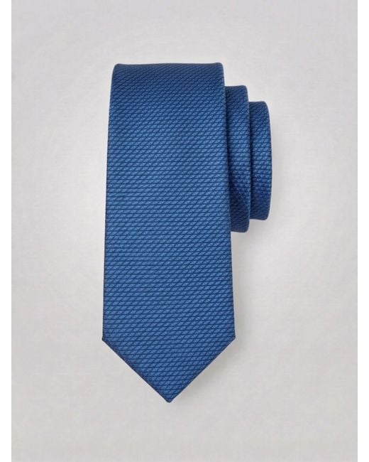 Perry Ellis Green Solid Plain Weave Micro Slim Tie for men