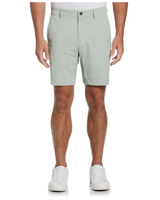 Perry Ellis Gray Stretch Solid Tech Short for men
