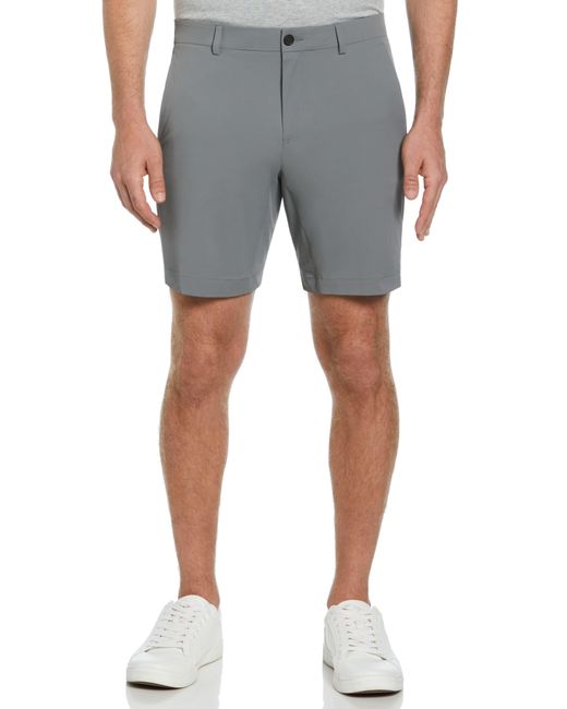 Perry Ellis Gray Stretch Tech Short for men