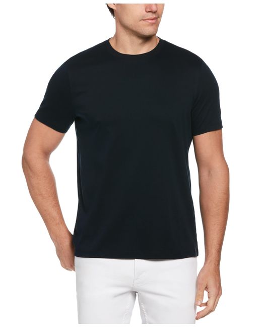 Perry Ellis Black 'Cotton Crew Neck T-Shirt for men