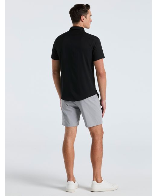 Perry Ellis Black 8" Limitless Stretch Tech Short for men