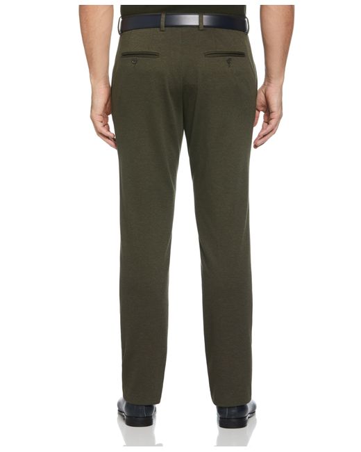 Perry Ellis Green Slim Fit Two Tone Smart Knit Suit Pant for men