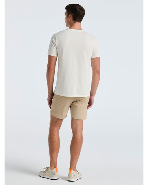 Perry Ellis White Stretch Solid Tech Short for men