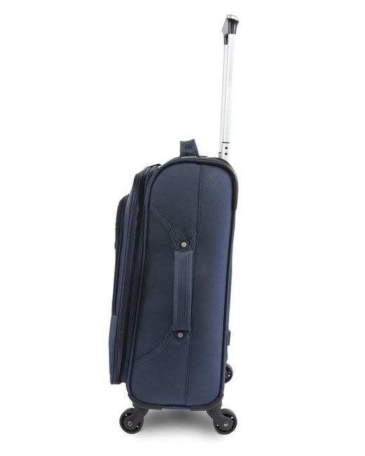 Perry ellis 21" Fortune Carryon Luggage in Blue for Men Lyst