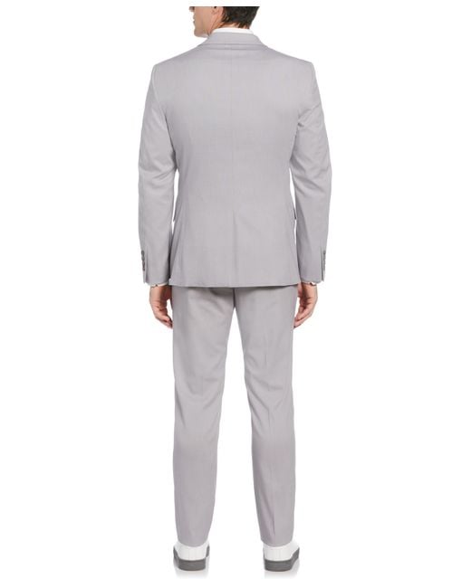 Perry Ellis Black Slim Fit Performance Tech Suit Jacket for men