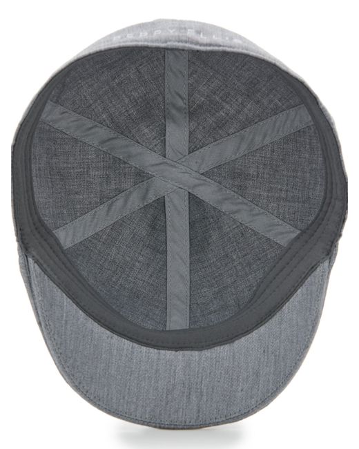 Perry Ellis Gray Textured Driver Cap for men