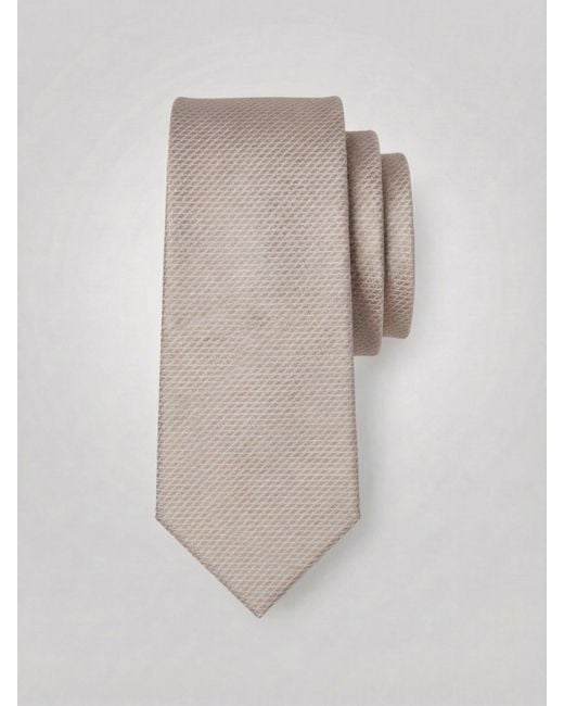 Perry Ellis Green Solid Plain Weave Micro Slim Tie for men