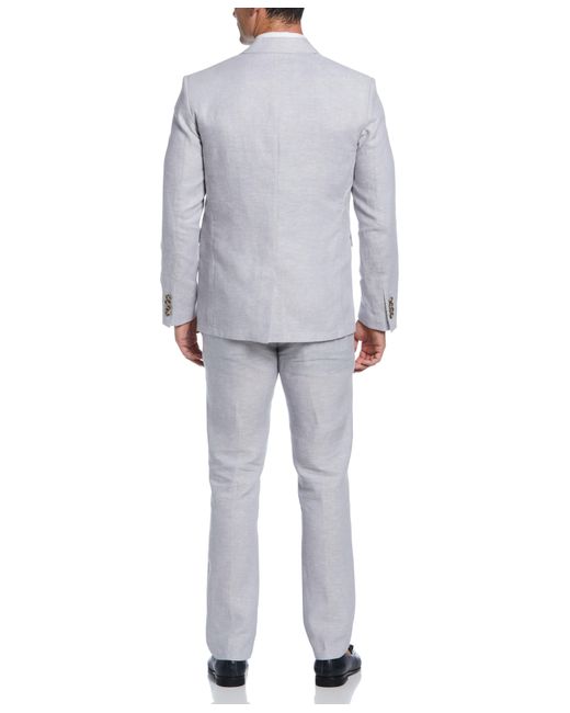 Perry Ellis Cubaveratm Delave Linen Sport Coat in Gray for Men | Lyst