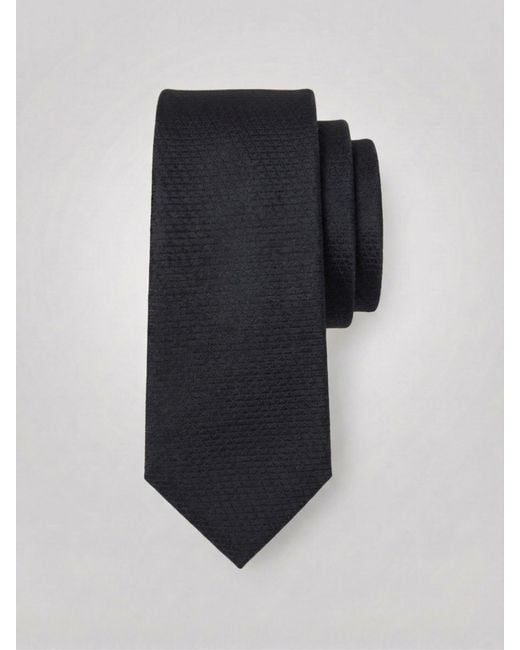 Perry Ellis Green Solid Plain Weave Micro Slim Tie for men