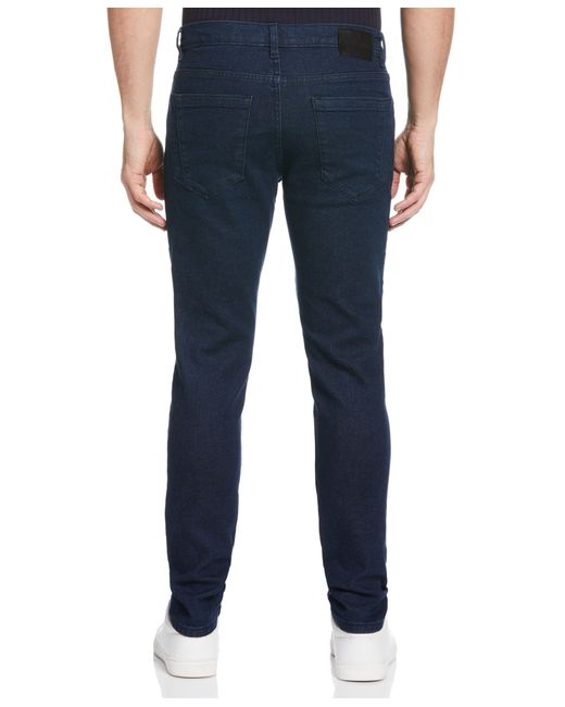 Perry Ellis Blue Recoverâ¢ Slim Tapered Fit Dark Denim Jeans for men