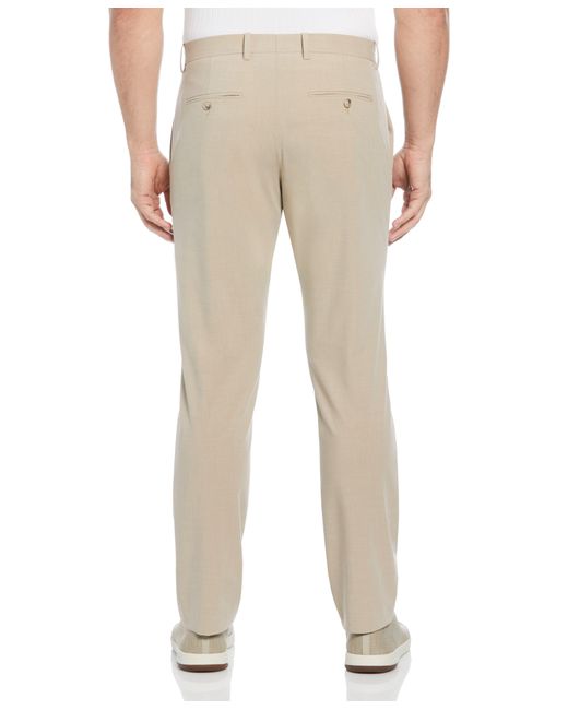 Perry Ellis Natural Slim Fit Textured Luxe Suit Pant for men