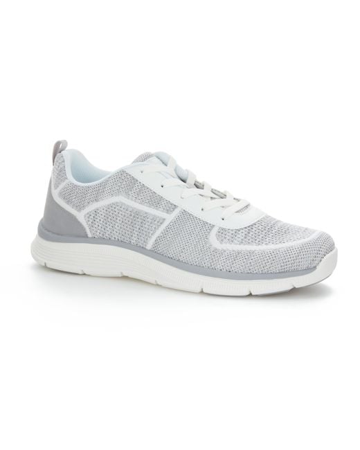 Perry Ellis Dash Sneaker in White for Men Lyst Perry Ellis Dash Sneaker in White for Men Lyst