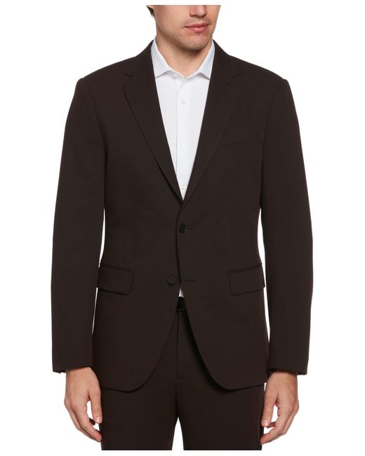 Perry Ellis Black Slim Fit Louis Suit Jacket for men