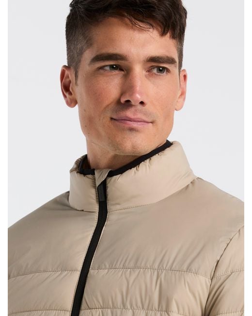 Perry Ellis Black Lightweight Puffer Jacket for men