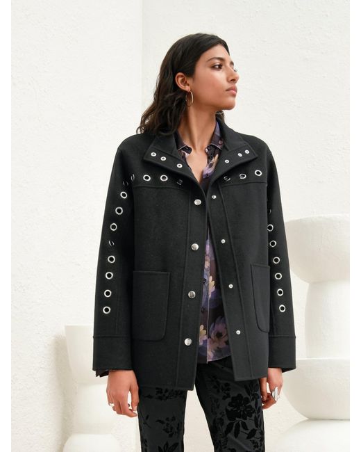 TALBOT RUNHOF X PETER HAHN Black Jacke, Gr. S