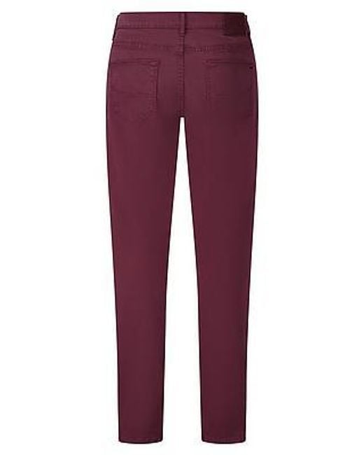 Brax 5-Pocketsbroek Van in het Purple voor heren