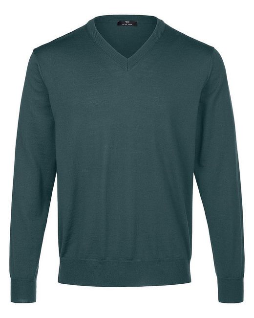 Peter Hahn V-Pullover in Green für Herren
