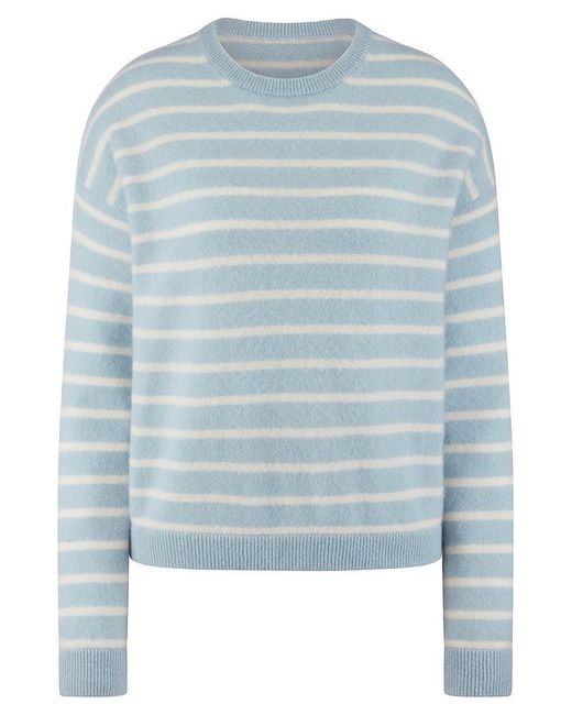 include Blue Rundhals-Pullover
